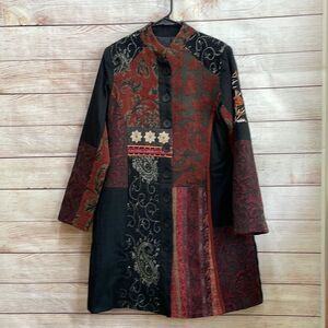 Christopher & Banks Multicolor Patchwork Jacket